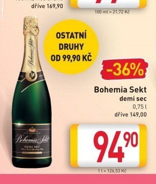 Bohemia Sekt demi sec