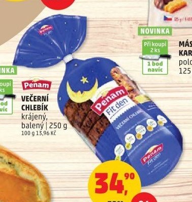 Večerní chlebík Penam
