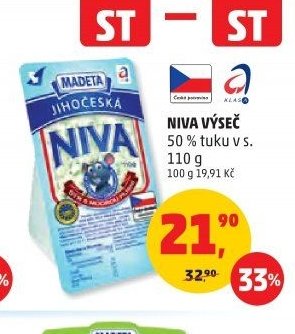 NIVA VÝŠEČ