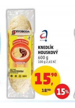 KNEDLÍK HOUSKOVÝ