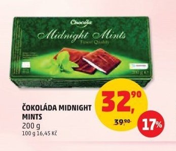ČOKOLÁDA MIDNIGHT MINTS
