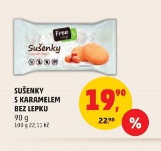 SUŠENKY S KARAMELEM BEZ LEPKU