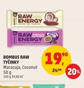 BOMBUS RAW TYČINKY