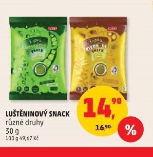 LUŠTĚNINOVÝ SNACK