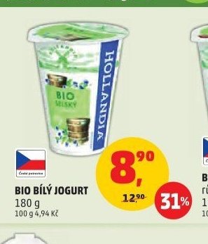 BIO BÍLÝ JOGURT