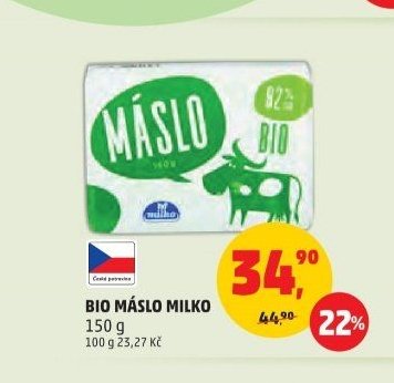 BIO MÁSLO MILKO