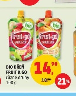BIO DŘEŇ FRUIT & GO