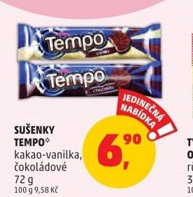 Sušenky Tempo 72g