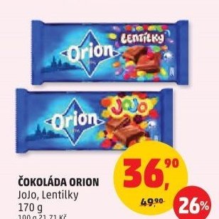 Čokoláda Orion 170g