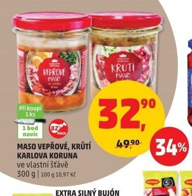 MASO VEPROVE, KRUTI KARLOVA KORUNA