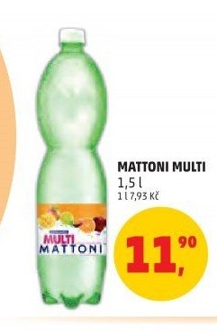 MATTONI MULTI 1,5 l