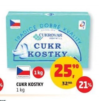 CUKR KOSTKY 1 kg