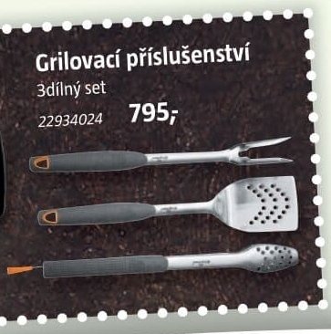 Grilovací příslušenství 3dílný set - BAUHAUS akcniletaky.com