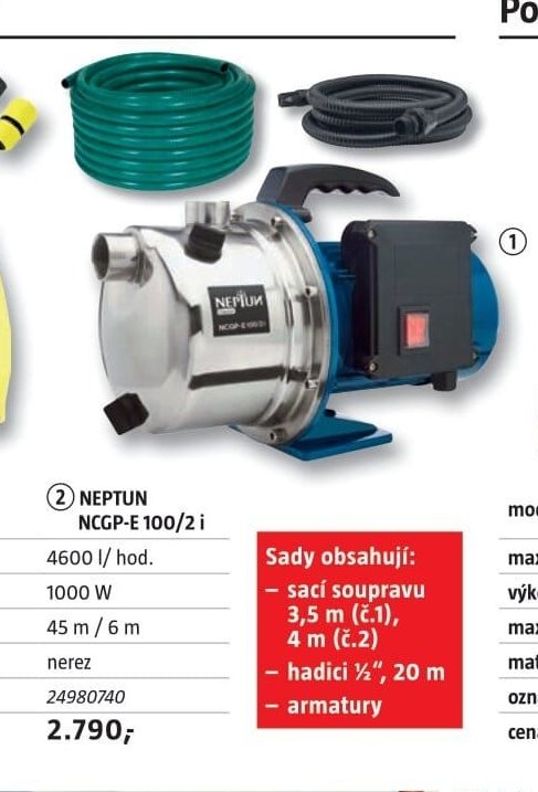 NEPTUN NCGP-E 100/2 i - BAUHAUS akcniletaky.com