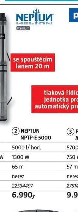 NEPTUN NPTP-E 5000 - BAUHAUS akcniletaky.com