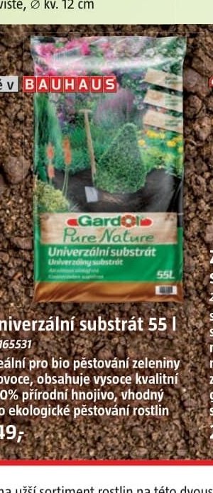 Univerzální substrát 55 l