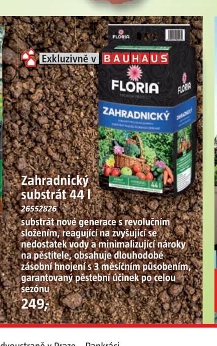 Zahradnický substrát 44 l