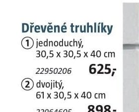 Dřevěné truhlíky 1