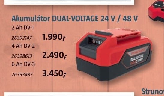 Akumulátor DUAL-VOLTAGE 24 V / 48 V