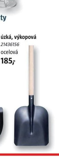 Stavební lopata úzká, výkopová