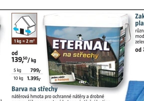 Barva na střechy Eternal - BAUHAUS akcniletaky.com