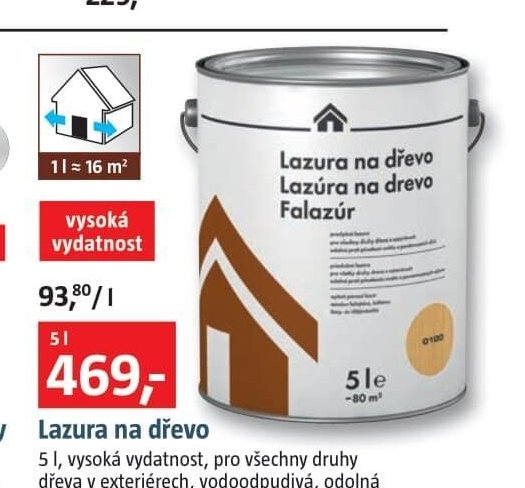 Lazura na dřevo - BAUHAUS akcniletaky.com