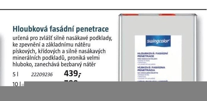 Hloubková fasádní penetrace - BAUHAUS akcniletaky.com