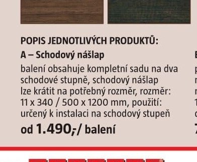 A - Schodový nášlap - BAUHAUS akcniletaky.com