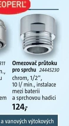 Omezovač průtoku pro sprchu 24445230 - BAUHAUS akcniletaky.com