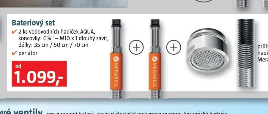Bateriový set MERABELL - BAUHAUS akcniletaky.com