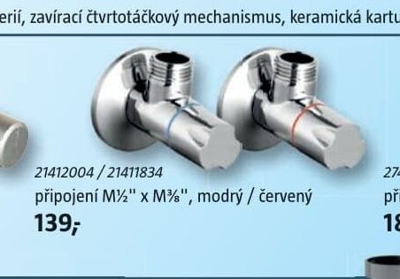 Rohové ventily 21412004 / 21411834 - BAUHAUS akcniletaky.com