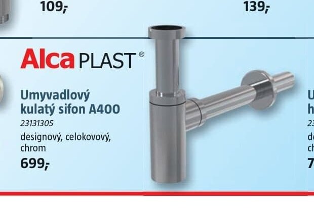 Umyvadlový kulatý sifon A400 23131305 - BAUHAUS akcniletaky.com