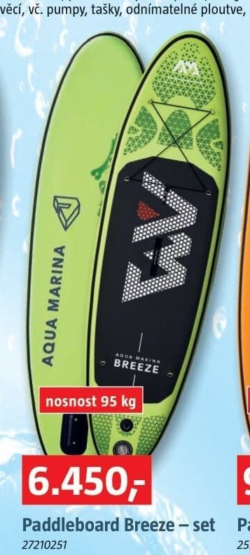 Paddleboard Breeze - set - BAUHAUS akcniletaky.com