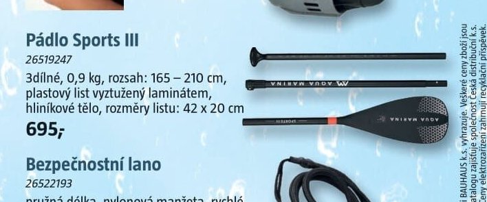Pádlo Sports III - BAUHAUS akcniletaky.com
