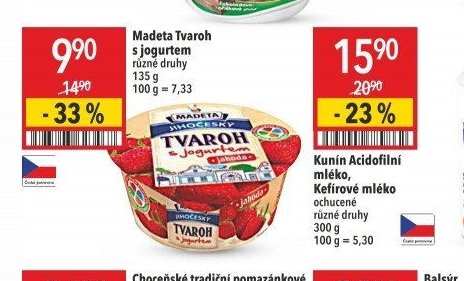 Madeta Tvaroh s jogurtem