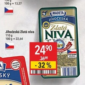 Jihočeská Zlatá niva 110 g