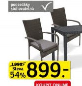 Zahradní židle, umělý ratan šedý - ASKO akcniletaky.com