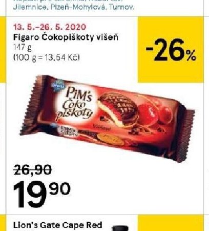 Figaro Čokopiškoty višeň