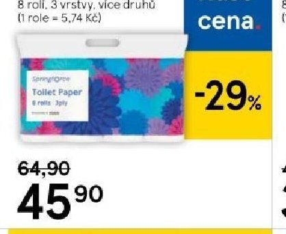 Springforce Toaletní papír