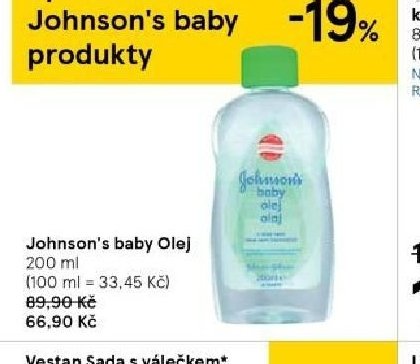 Johnson's baby Olej