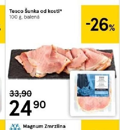 Tesco Šunka od kosti