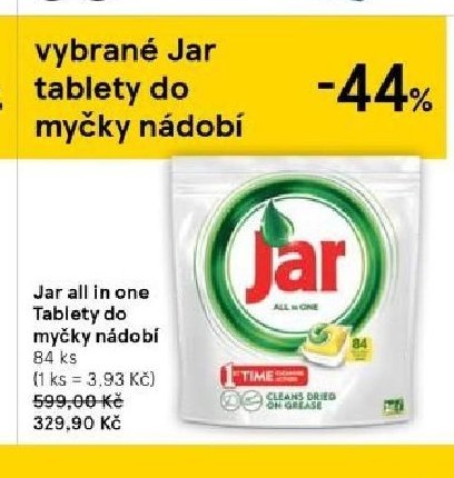 Jar all in one Tablety do myčky nádobí