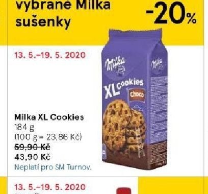 Milka XL Cookies