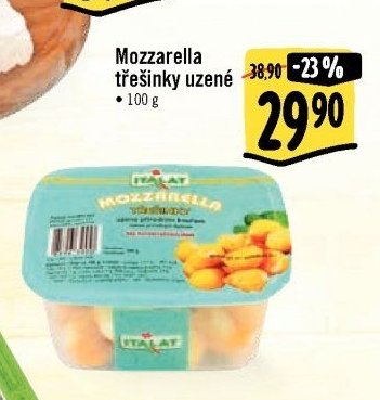 Mozzarella třešinky uzené