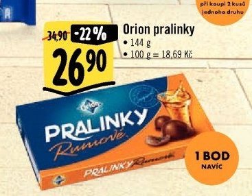 Orion pralinky