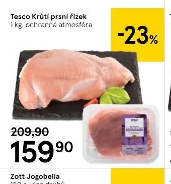 Tesco Krůtí prsní řízek