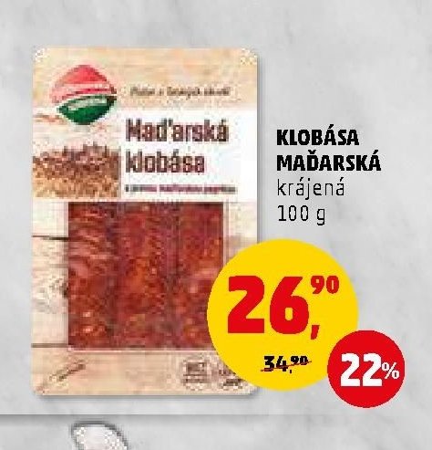 KLOBÁSA MAĎARSKÁ
