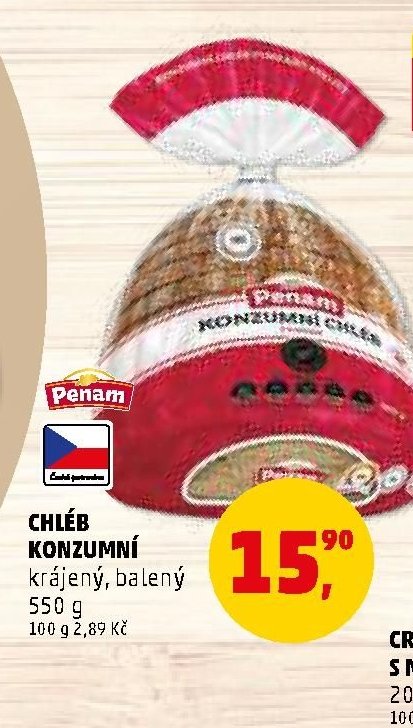 CHLÉB KONZUMNÍ