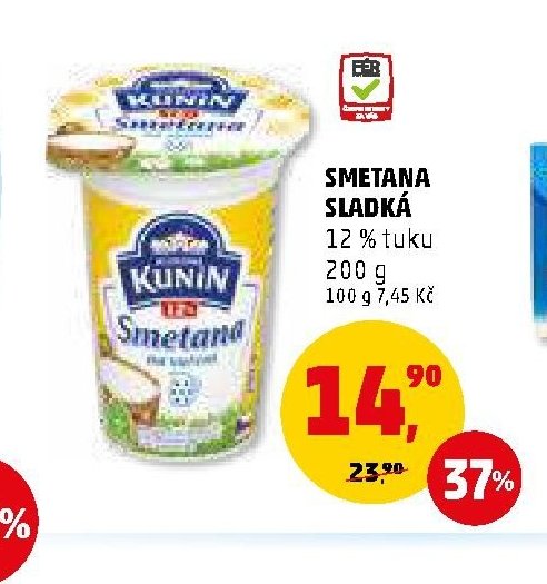 SMETANA SLADKÁ