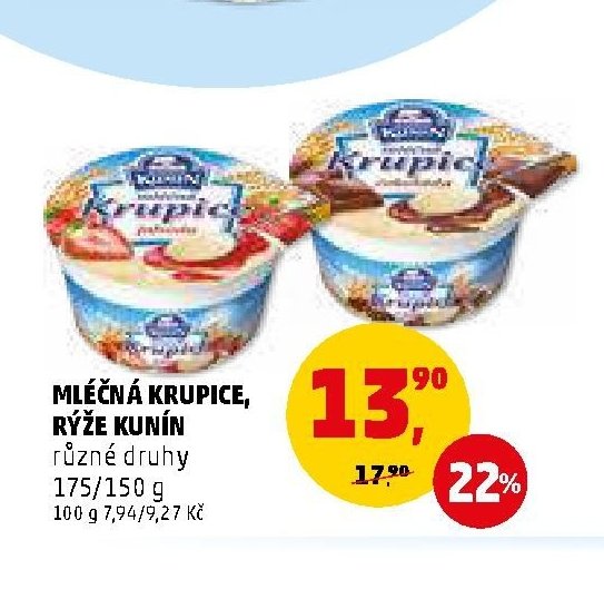 MLÉČNÁ KRUPICE